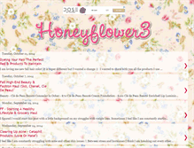 Tablet Screenshot of honeyflower3.blogspot.com