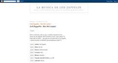 Desktop Screenshot of musicaledzeppelin.blogspot.com