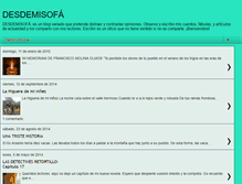 Tablet Screenshot of desdemisof.blogspot.com