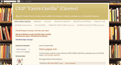 Desktop Screenshot of colegiolamejostilla.blogspot.com