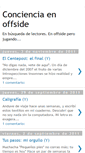 Mobile Screenshot of concienciaenoffside.blogspot.com