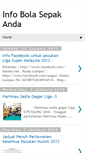 Mobile Screenshot of bolamalaysiakini.blogspot.com