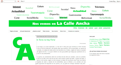 Desktop Screenshot of enlacalleancha.blogspot.com
