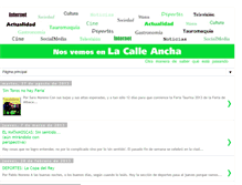Tablet Screenshot of enlacalleancha.blogspot.com