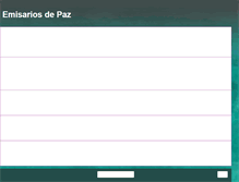 Tablet Screenshot of emisariosdepaz.blogspot.com