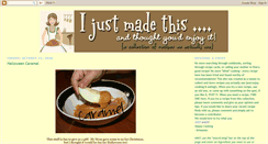 Desktop Screenshot of justmade.blogspot.com