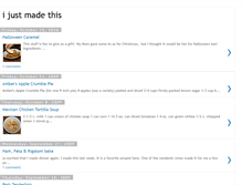 Tablet Screenshot of justmade.blogspot.com