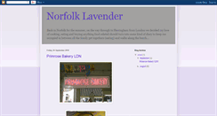 Desktop Screenshot of norfolklavender.blogspot.com