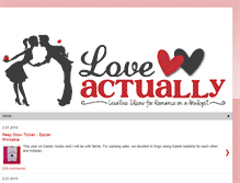 Tablet Screenshot of loveactually-blog.blogspot.com