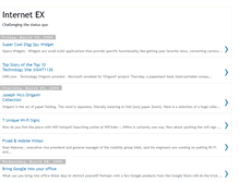 Tablet Screenshot of internetex.blogspot.com