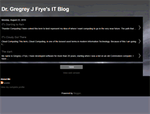 Tablet Screenshot of drgregit.blogspot.com