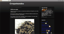 Desktop Screenshot of croqueteandoo.blogspot.com