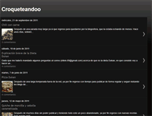 Tablet Screenshot of croqueteandoo.blogspot.com