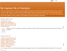 Tablet Screenshot of beinspiredbeachampion.blogspot.com