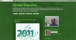 Desktop Screenshot of global-esportes.blogspot.com