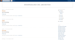 Desktop Screenshot of hospedajesdearchivos.blogspot.com