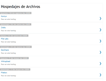 Tablet Screenshot of hospedajesdearchivos.blogspot.com