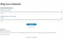 Tablet Screenshot of guruindonesiaraya.blogspot.com