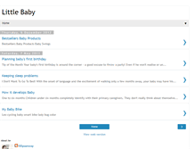 Tablet Screenshot of littlebabyblogs.blogspot.com