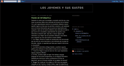 Desktop Screenshot of losjovenesysusgustos.blogspot.com