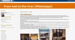 Desktop Screenshot of from-lost-to-the-river.blogspot.com