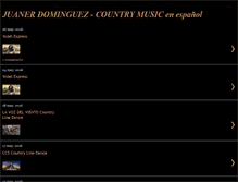 Tablet Screenshot of juanerdominguez-countrymusic.blogspot.com