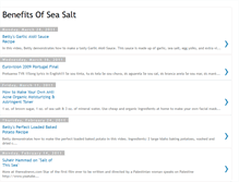 Tablet Screenshot of benefitsofseasalt.blogspot.com