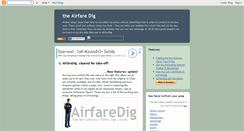 Desktop Screenshot of airfaredig.blogspot.com