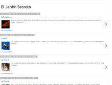 Tablet Screenshot of el-jardin-secreto.blogspot.com