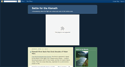 Desktop Screenshot of battlefortheklamath.blogspot.com