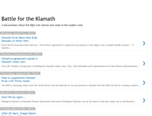 Tablet Screenshot of battlefortheklamath.blogspot.com
