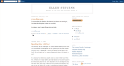 Desktop Screenshot of ellenstevens.blogspot.com