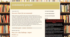 Desktop Screenshot of communityprayer.blogspot.com