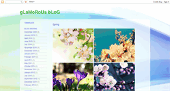 Desktop Screenshot of glam-wallpapers.blogspot.com