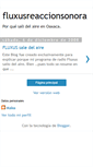 Mobile Screenshot of fluxusreaccionsonora.blogspot.com
