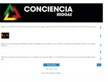 Tablet Screenshot of conciencia-reggae.blogspot.com