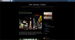 Desktop Screenshot of kwtravel.blogspot.com