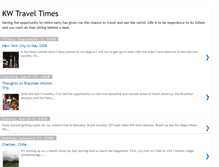 Tablet Screenshot of kwtravel.blogspot.com