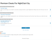 Tablet Screenshot of nightclubcity-cheats.blogspot.com