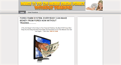 Desktop Screenshot of forexmoneyautopilot.blogspot.com