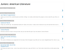 Tablet Screenshot of juniorsamericanliterature.blogspot.com