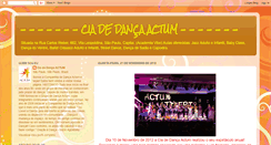 Desktop Screenshot of ciadedancaactum.blogspot.com