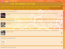 Tablet Screenshot of ciadedancaactum.blogspot.com