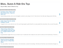 Tablet Screenshot of bikes-skates-ride-ons-toys.blogspot.com