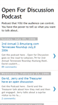 Mobile Screenshot of openfordiscussionpodcast.blogspot.com
