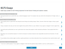 Tablet Screenshot of ielts-essays.blogspot.com