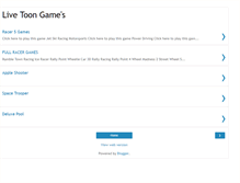 Tablet Screenshot of livetoongames.blogspot.com