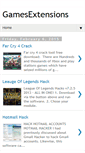 Mobile Screenshot of extensions-game.blogspot.com