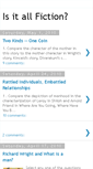 Mobile Screenshot of is-it-all-fiction.blogspot.com