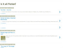 Tablet Screenshot of is-it-all-fiction.blogspot.com